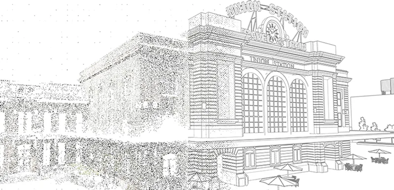 Nuvem de pontos no SketchUp com o Scan Essentials