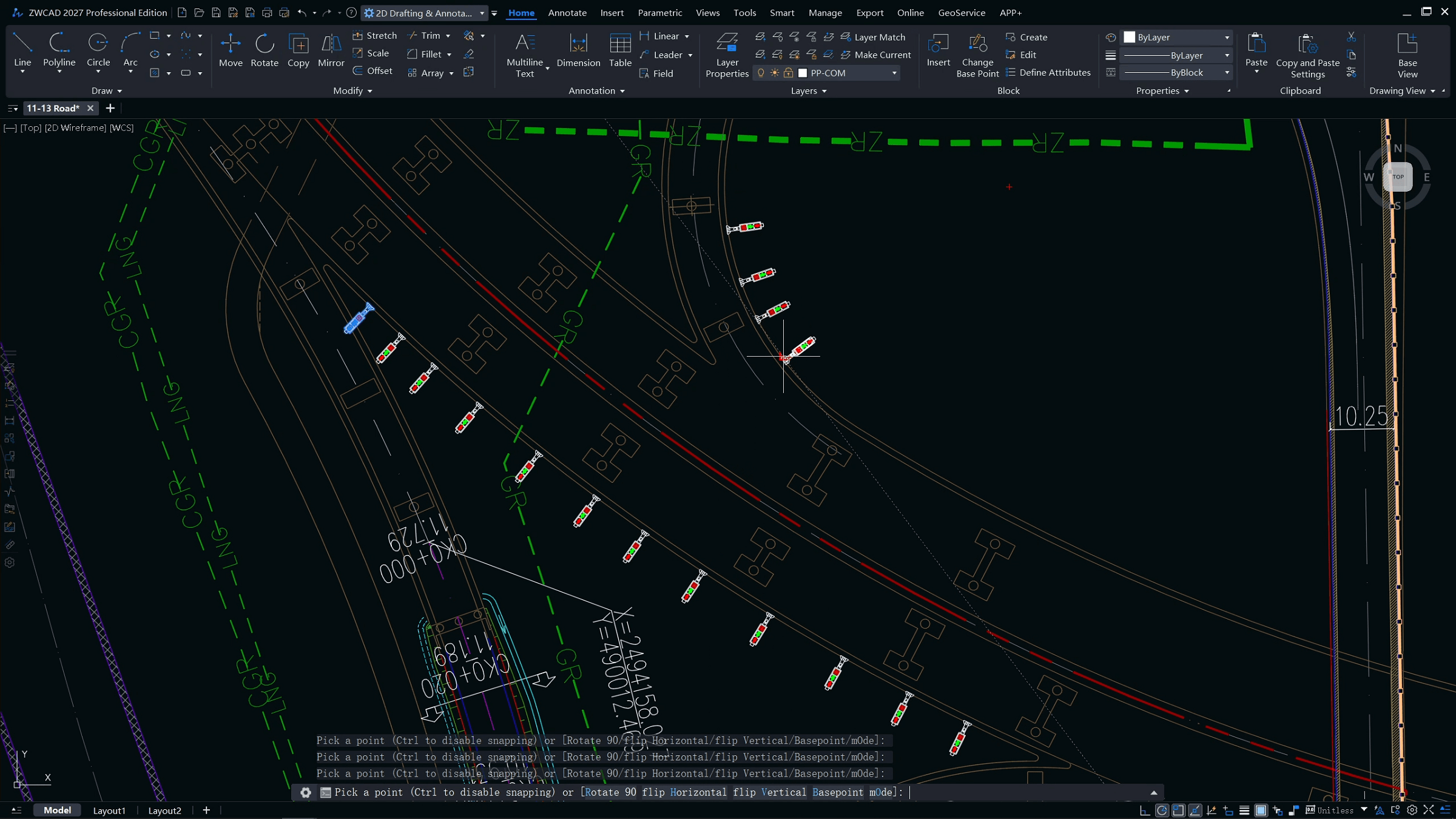 Snap Align — encaixe inteligente de blocos com dimensionamento automático no ZWCAD 2027