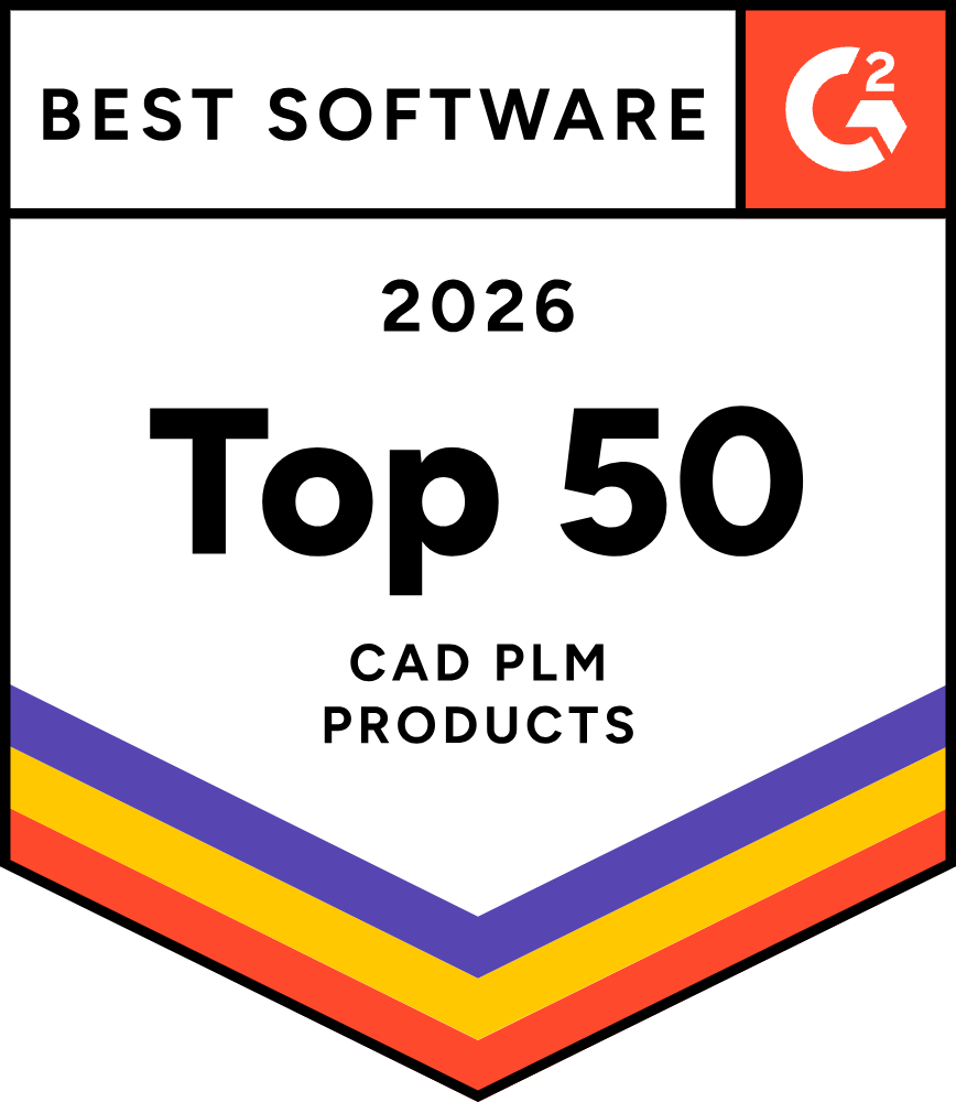 Selo G2 Best Software 2026: Top 50 CAD PLM Products