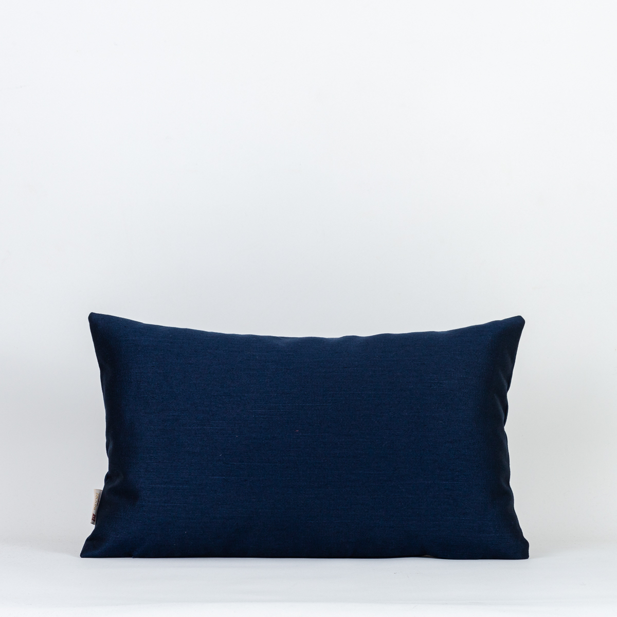 Almofada Seda Mista Azul Marinho Lisa 30X50