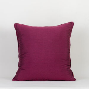 Almofada Seda Mista Merlot 50X50