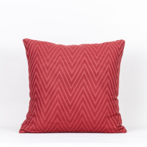 Almofada Jacquard Vermelho Zigzag 50X50