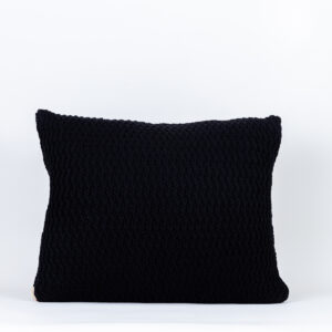 Almofada Tricô Ondinha New Black 50X50