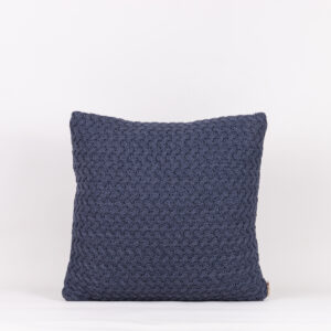 Almofada Tricô Cestaria Indigo Blue 50X50
