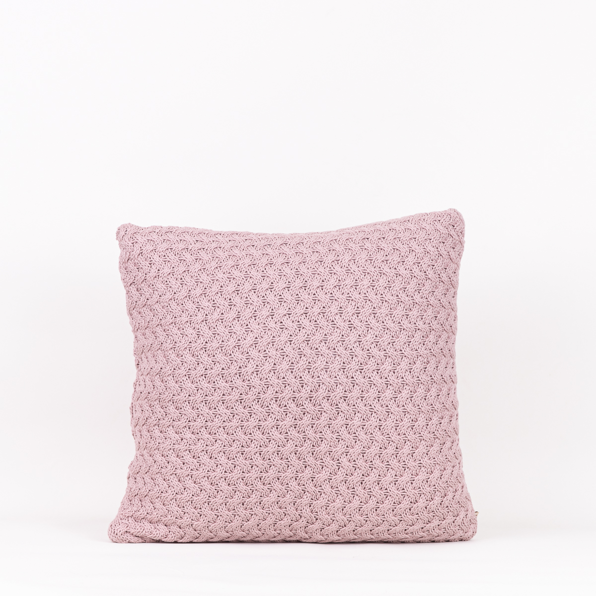 Almofada Tricô Cestaria Rose Tan 50X50