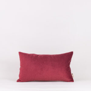 Almofada El Swiss velvet Cherry 30x50