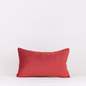Almofada El Swiss velvet Tomate 30x50