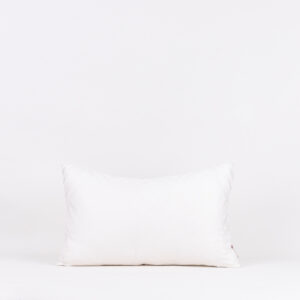 Almofada Seda Mista Offwhite Losango 30X50