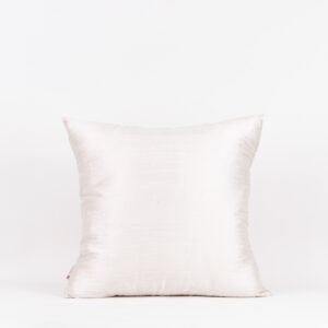 Almofada Seda Pura Off White 50X50