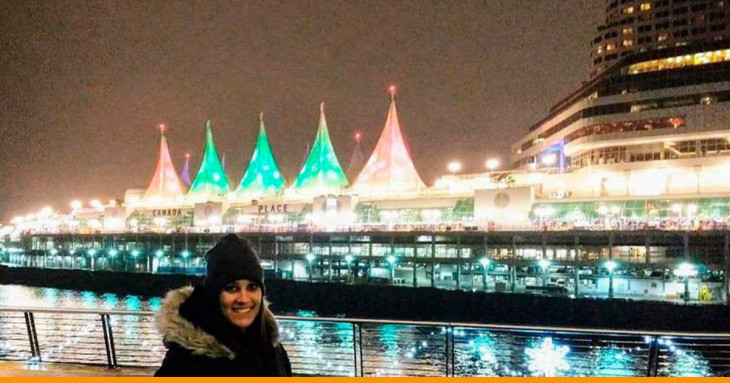 estela em seu intercambio