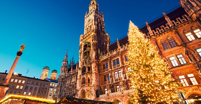 Marienplatz em Munique