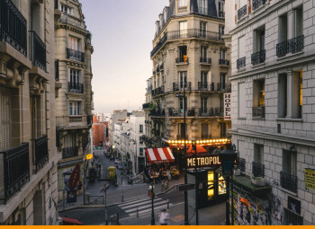 ruas de montmartre em paris