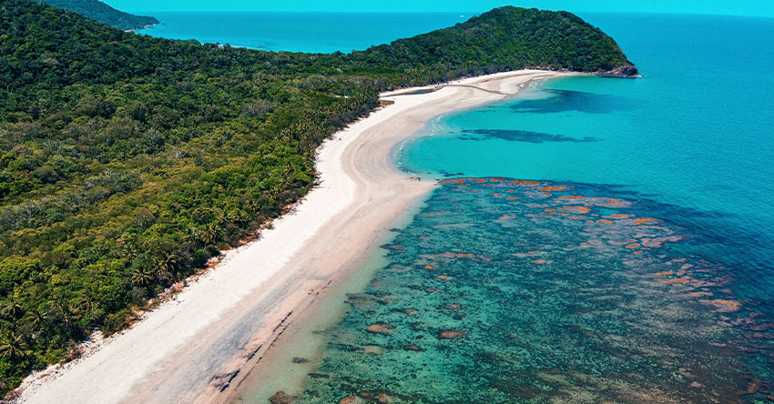 Grande Barreira de Corais aos arredores da Daintree Rainforest