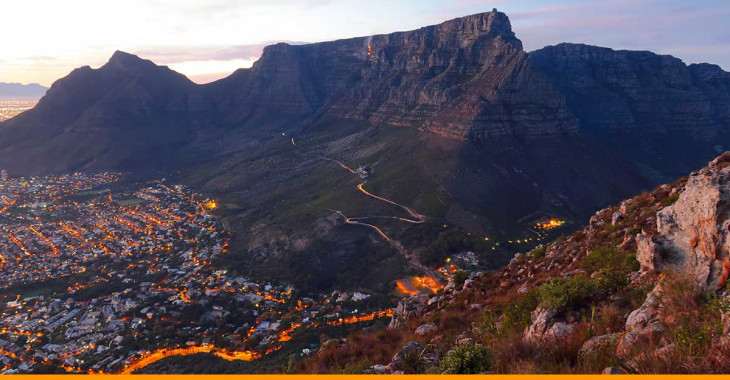 Table Mountain em Cape Town