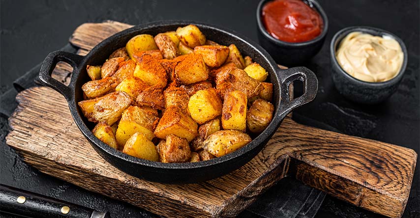 Patatas Bravas espanholas
