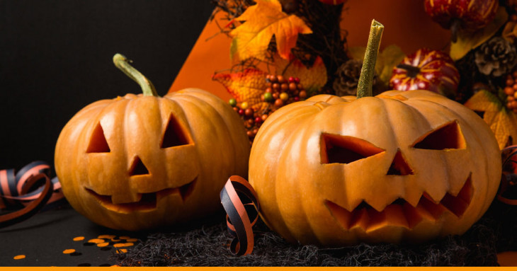 abóboras de halloween