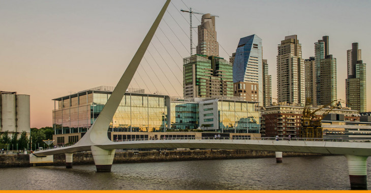 puente de las mujeres em Buenos Aires