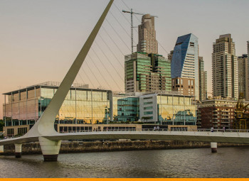 puente de las mujeres em Buenos Aires