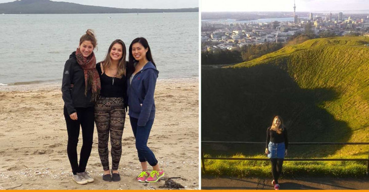 amanda fez um intercâmbio em auckland