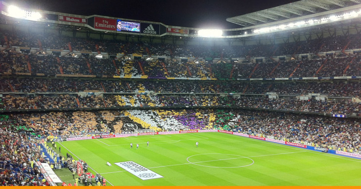 estádio santiago bernabeu em madrid