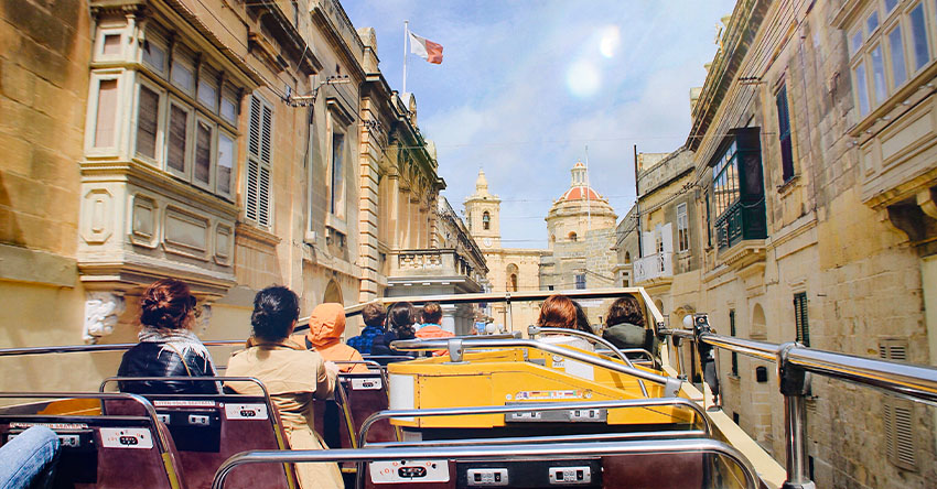 Passeio de barco em Malta