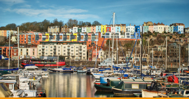 paisagem da cidade de Bristol