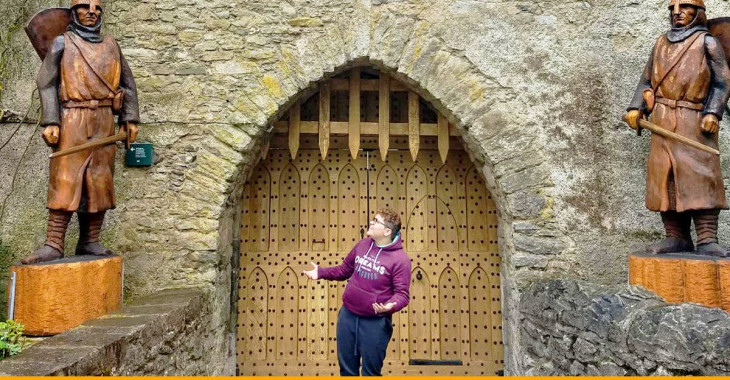 castelo medieval em dublin