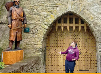 castelo medieval em dublin