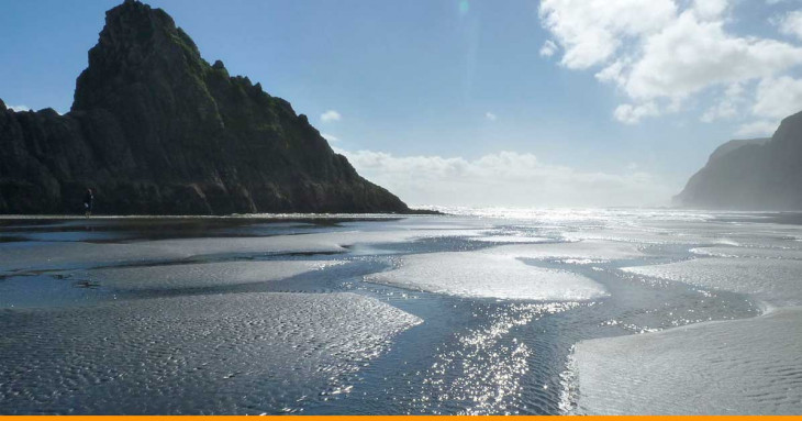 Praia Karekare Auckland