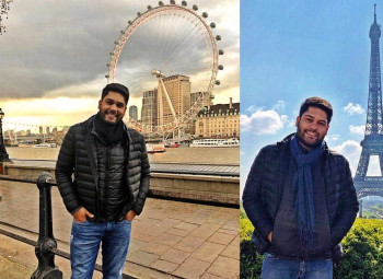 Gustavo Henrique em Londres