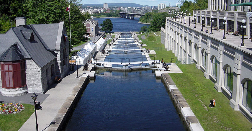 canal rideau em ottawa