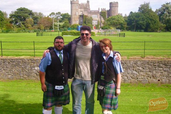 Eduardo Bonfati, Intercâmbio na Irlanda