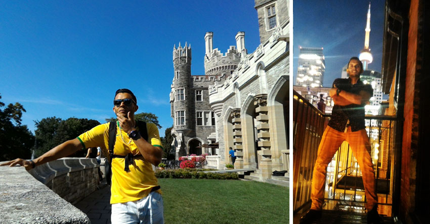 bruno fez seu intercâmbio em Toronto