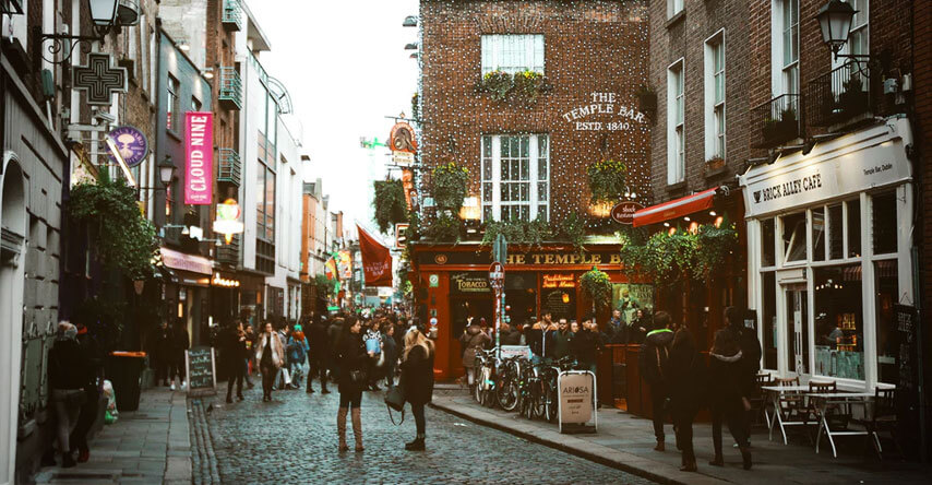 temple bar na irlanda