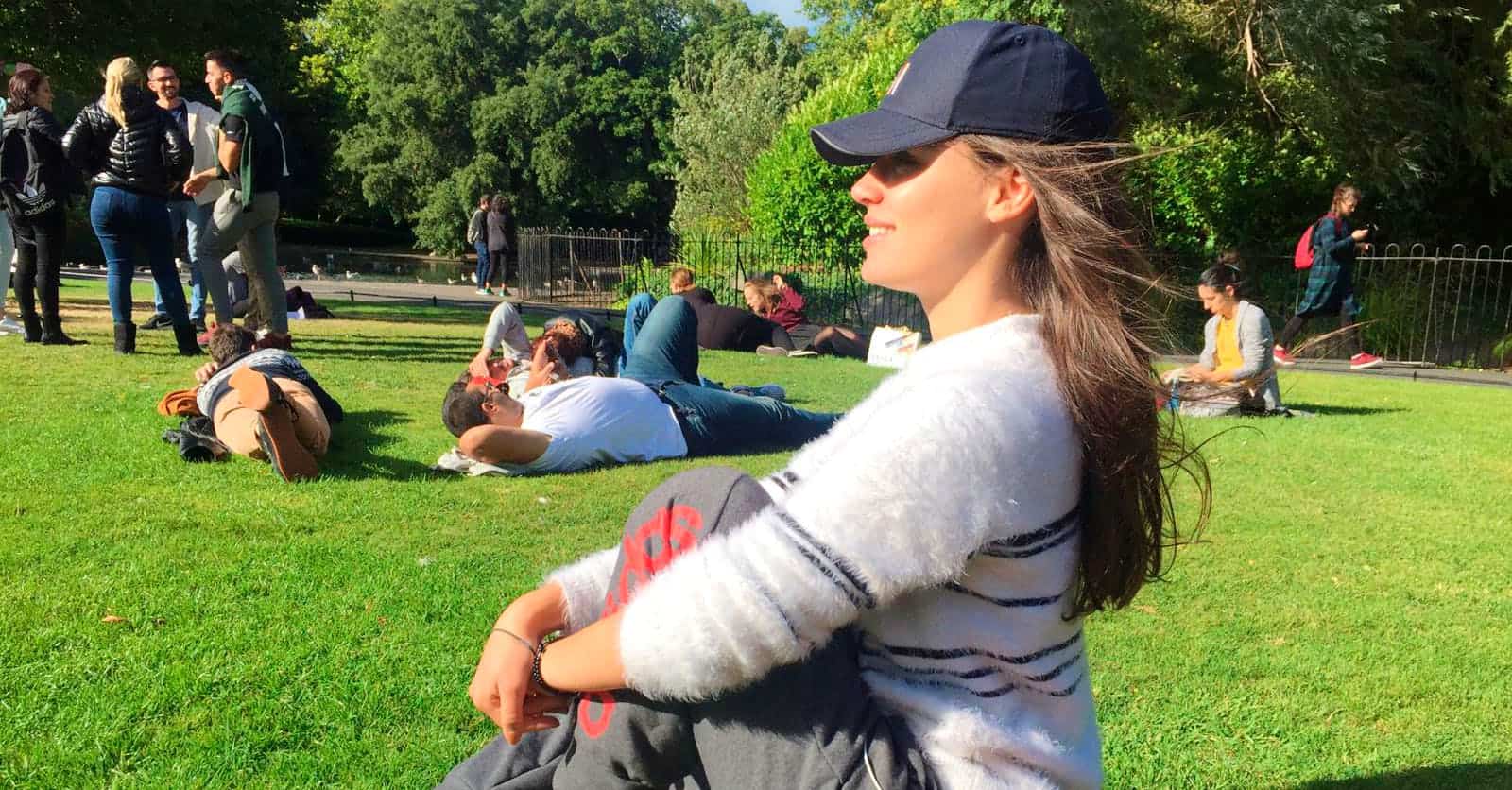 intercambista conhecendo dublin