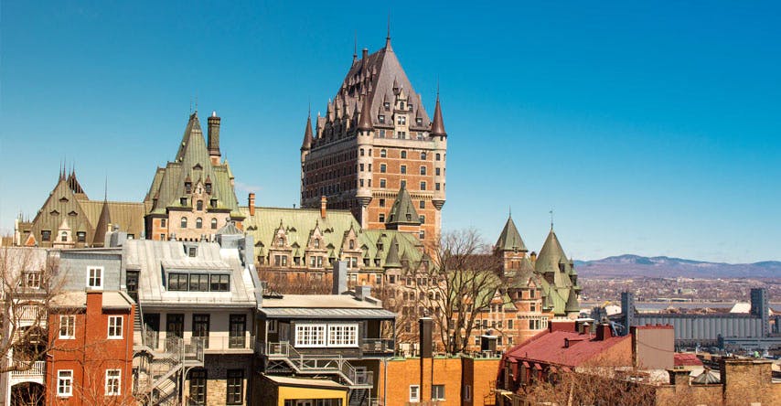 Construções em Quebec Canadá