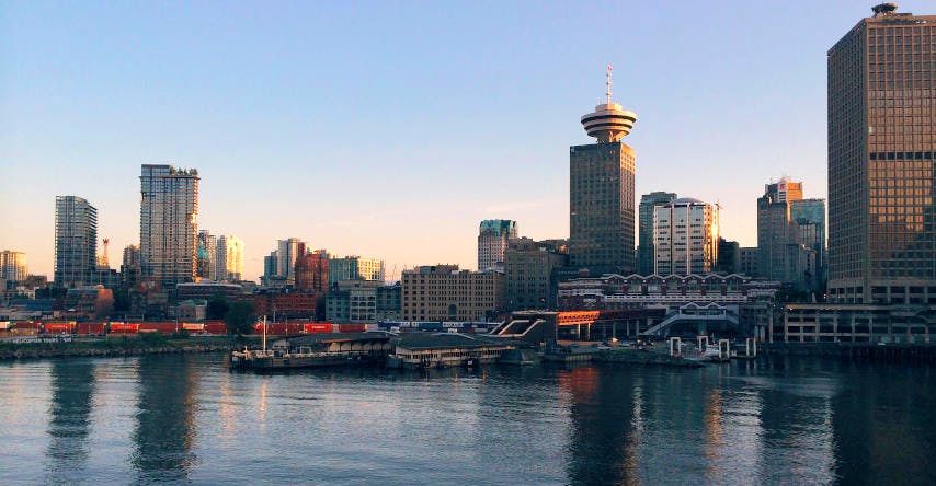 paisagem de vancouver no canadá