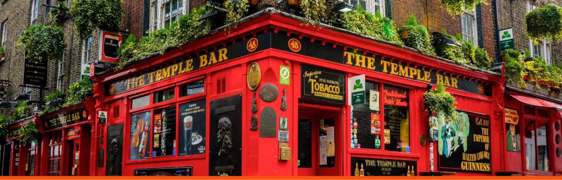 Centro da cidade de Dublin