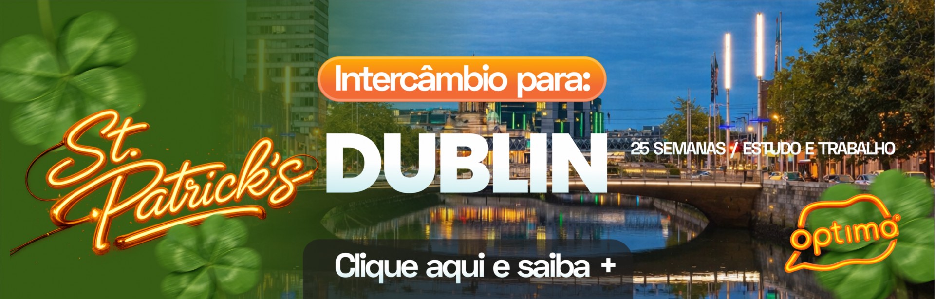 Centro da cidade de Dublin