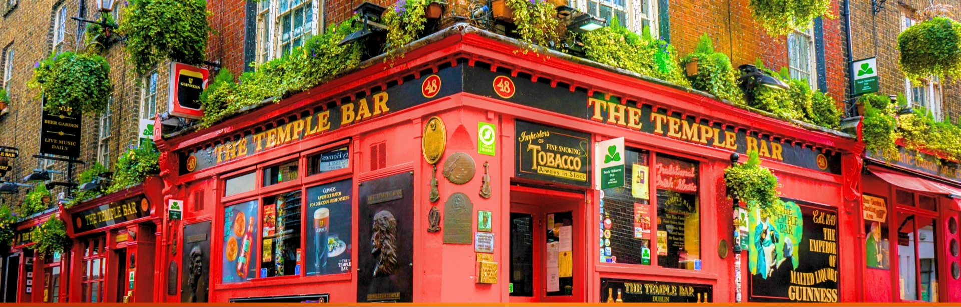 Centro da cidade de Dublin