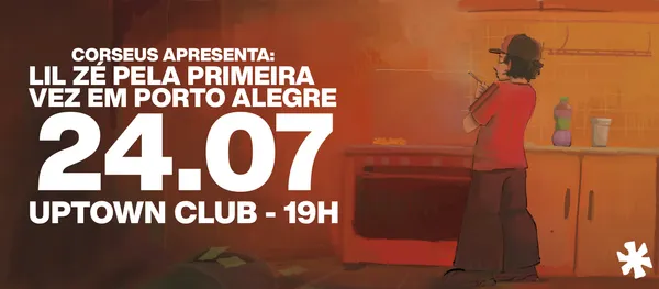 CORSEUS APRESENTA: LIL ZÉ + RD RAGE EM PORTO ALEGRE PELA PRIMEIRA VEZ
