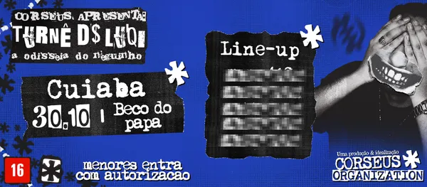 [CUIABA] D$ LUQI - TURNÊ A ODISSEIA DO NEGUINHO