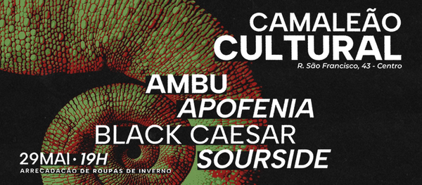 Camaleão Cultural - 29/05