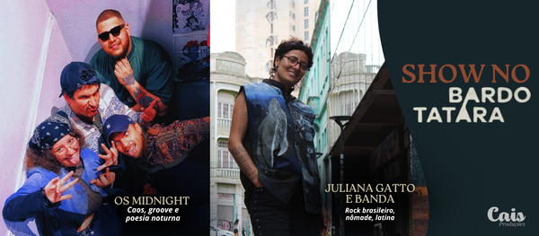Os Midnight e Juliana Gatto no Bar do Tatára