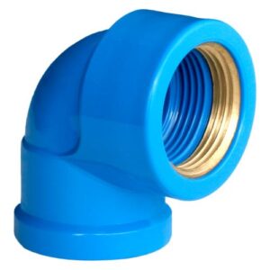 Joelho 90º azul bucha latão 25x1/2" Pietrobon