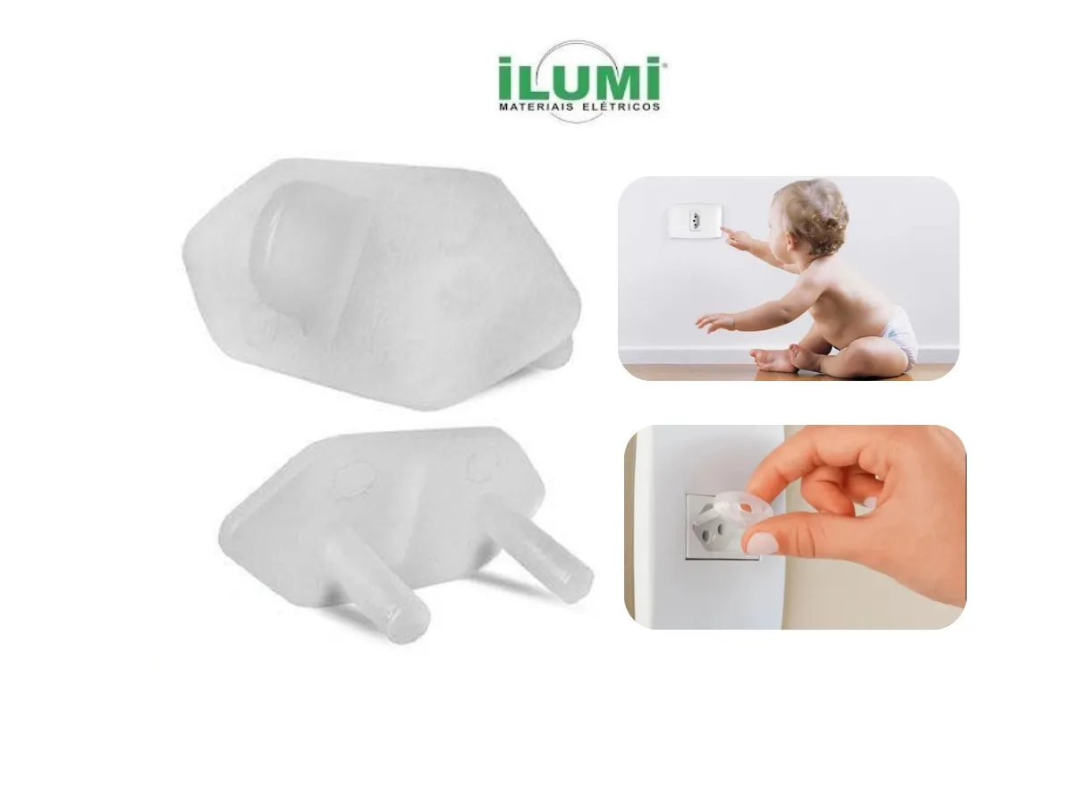 Protetor Tomada Ilumi pacote c/10 peças - Imagem 3