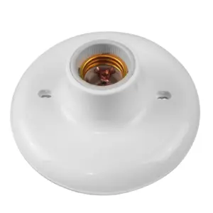 Plafon 100w 250v~ Branco C/ Recept Importado Ilumi