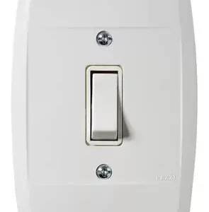 Interruptor Simples 10A 250V~ C/Placa Branco Pezzi