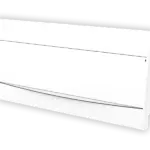 Quadro Distribuição Embutir 18p iec/din porta vertical branca Soprano