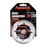 Disco Diamantado Turbo 4 3/8 110 X 20 mm